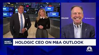 Hologic CEO Steve MacMillan on CNBC Money Movers February 52024 [upl. by Relyks]