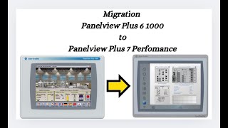 Migration HMI Allen Bradley Panelview Plus 6 to HMI Panelview Plus 7 Perfomance [upl. by Clemmy418]