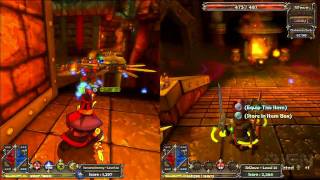 Dungeon Defenders TwoPlayer Defense Gameplay [upl. by Ahsiat]