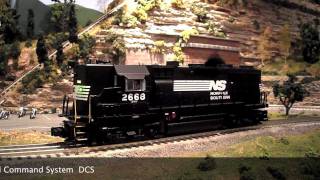 MTH Premier Norfolk Southern GP35 High Hood Diesel [upl. by Tnafni]