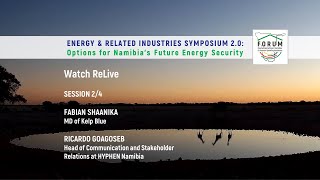 FDN Energy Symposium Part 24 ReLive Fabian Shaanika  Ricardo Goagoseb [upl. by Romeyn]