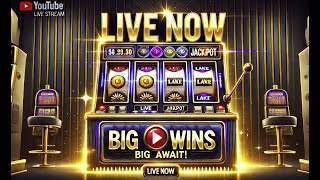 Casino Slot Streaming High Stakes and BIG WINS with Crown Coins Casino [upl. by Sakovich86]