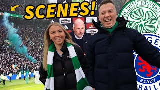 💥 CRAZY CELTIC CELEBRATIONS v RANGERS [upl. by Isolde]