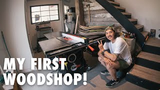 My First Ever WOODSHOP [upl. by Lengel]