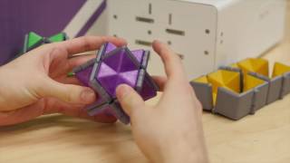 3D Printed MultiColor Yoshimoto Cube [upl. by Novahc]