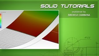 SOLIDWORKS Simulation  quotBrickquot Mesh for Thin Parts  Mesh con Brick per Elementi Snelli [upl. by Josiah812]