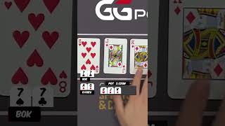 PURE POKER LUCK vs Skill shorts gamble [upl. by Emersen801]