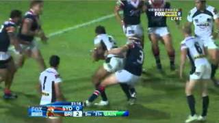 RND 6 Roosters v Broncos  Hls [upl. by Airret]