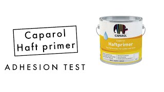 Adhesion test using Caparol Capacryl Haftprimer [upl. by Phylis]