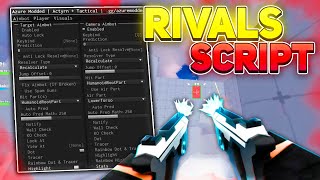 ABUSING Roblox Rivals Script Hack GUI Aimbot Gun Mods ESP amp More PASTEBIN [upl. by Eednahs]