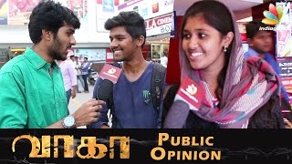 Vikram Prabhus Wagah Audience Response  Public Movie Review [upl. by Josephson600]