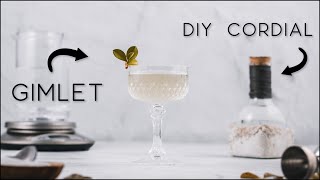 Homemade Cordial for the best Gin Gimlet  How to make lime cordial at home [upl. by Llecrup418]