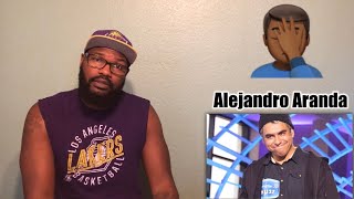 ALEJANDRO ARANDA “AMERICAN IDOL AUDITION”  REACTION [upl. by Ayikaz]