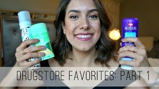 DRUGSTORE FAVES PT 1 SKINCARE AND HAIRCARE  Neelou Goodarzi [upl. by Clarie]