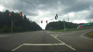 Driving from Chatsworth to Cartersville Georgia on US 411 [upl. by Geof]