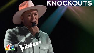 Sofronio Vasquez SHINES Performing quotFeeling Goodquot  The Voice Knockouts  NBC [upl. by Assirehs913]