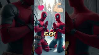 Deadpool vs Venoms and SpiderMan marvel spiderman deadpool animals [upl. by Jacinda889]