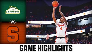 Le Moyne vs Syracuse Game Highlights  202425 ACC Mens Basketball [upl. by Hagan731]