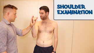 Shoulder Examination  OSCE Guide old version  UKMLA  CPSA [upl. by Iadrahs]