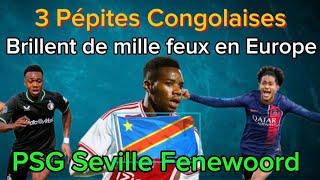 🇨🇩3 Pépites Congolaises Enflamment lEurope [upl. by Capone]