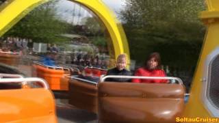 Riesenkrake Onride im HeidePark Soltau Resort full HD [upl. by Ahsauqram257]