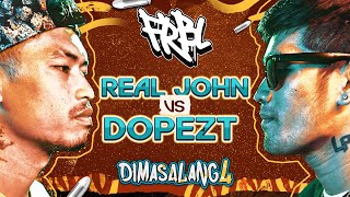 FRBL  Real John vs Dopezt [upl. by Anadroj]