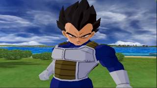 Red Potara Vegeta Vs The Z Warriors  Dragon Ball Z Budokai Tenkaichi 3 [upl. by Thirzi]