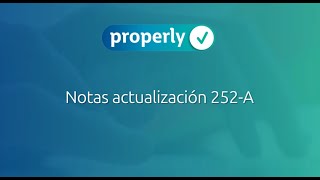 Actualización 252 [upl. by Anasiul781]