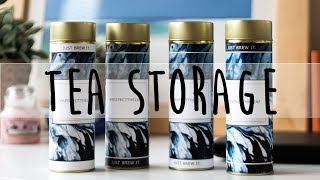 TEA STORAGE  how to store tea [upl. by Emelda964]