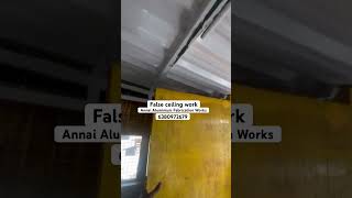 False ceiling work chennai falseceiling interiordesign interiordecor [upl. by Nnayllehs]