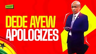 Dede Ayew Apologizes to Ghanaians [upl. by Ala]