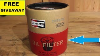 Champion Oil Filter Review [upl. by Osric]