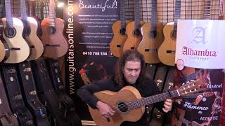 Alhambra Flamenco Guitar 2F Cloudy Day by Alejandro Florez [upl. by Marysa]