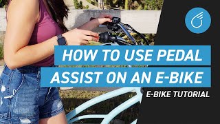 How To Use Pedal Assist on an EBike  Learning to Ride an Electric Bike [upl. by Eimmaj]