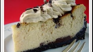 How to make Baileys Irish Cream Chocolate Chip Cheesecake [upl. by Tedder917]