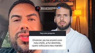 Divorciei pq me envolvi com meu chefe aí fui demitida quero voltar para o meu marido [upl. by Htebharas]