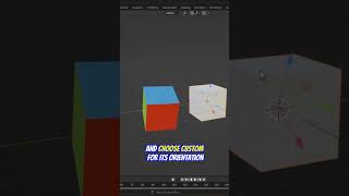 The Experts Guide to CUSTOM ORIENTATION in blender [upl. by Stillas]