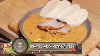 BRATISLAVSKÁ VEPŘOVÁ PLEC PODLE STARÉ NORMY ČSN NEJLEPŠÍ RECEPT U NÁS RETRO KTERÉ CHUTNÁ I DNES [upl. by Enelyad]