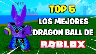 LOS MEJORES DRAGON BALL DE ROBLOX 🤩 [upl. by Atokad458]