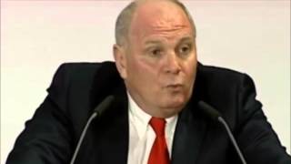 Uli Hoeneß über Alaba und Ribery bei der Hauptversammlung 2012 [upl. by Inoek]