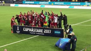 ÖFK  Svenska Cupenmästare 2017 [upl. by Nohtanhoj]