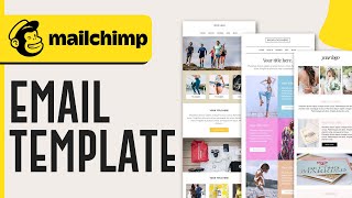 Mailchimp Email Template  Tutorial For Beginners 2024 [upl. by Aimahs]