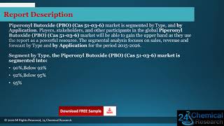 Global Piperonyl Butoxide PBO Cas 51 03 6 Market Insights and Forecast to 2026 [upl. by Yasmeen]