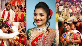 Koilamma serial actress lahari sanju wedding adorable moments  Gup Chup Masthi [upl. by Dippold]