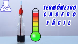 Termómetro Casero Muy fácil de Hacer Proyecto de Ciencias [upl. by Budwig944]