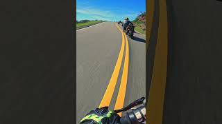 Ducati Streetfighter V2 Chasing Triumph Speed Triple ☺️ [upl. by Mareld]