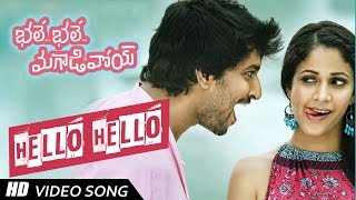 Hello Hello Full Video Song  Bhale Bhale Magadivoi  Nani Lavanya Tripathi [upl. by Reseta]