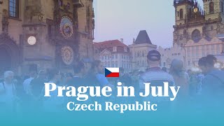 Evening Prague in July 2024 prague czechrepublic europe [upl. by Chryste]