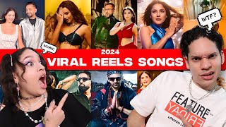 Such great Music in INDIA and this is what goes VIRAL Latinos react to INDIAN Viral Songs right now [upl. by Selby]