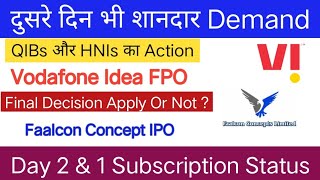 Vodafone Idea FPO  Vodafone Idea FPO GMP amp Day 2 Subscription Status  Apply Or Not [upl. by Hgiellek]